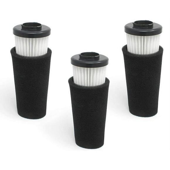 Reemplazo de robots de barrido Paquete de 3 filtros de repuesto para Dirt Devil Style F112 Endura