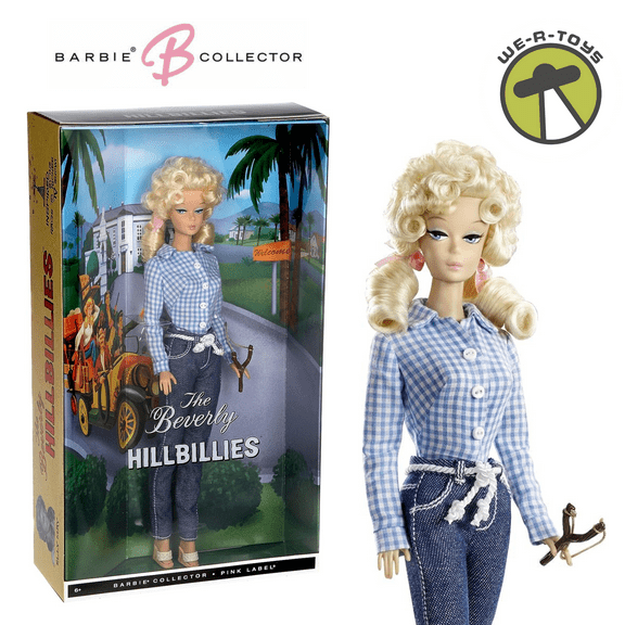 The Beverly Hillbillies Ellie May Barbie Doll Pink Label 2010 Mattel V0441