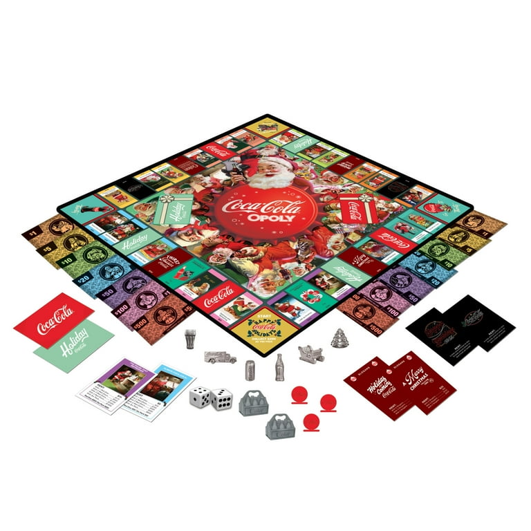 MasterPieces Opoly Family Board Games - Coca-Cola Holiday Opoly