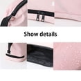 thumbnail image 4 of Portable Square Bag Wash Pouch Organizer Case Cosmetic Pouch Cosmetic Cases Large Capacity Travel Storage Bag Storage Bag Storage Toiletry Bag Makeup Bags Cosmetic Bag BLUE, 4 of 8