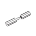 thumbnail image 4 of Uxcell Weld on Barrel Hinges, 60mm x 14mm Male to Female 201 Stainless Steel Hinge Pin 2 Pairs, 4 of 5