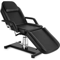 Artist Hand Adjustable Facial Table Tattoo Chair Massage Bed for Spa Salon Barber (Black)