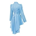 thumbnail image 6 of Women's Gothic Tailcoat Jacket Retro Long Sleeve Elegant Court Dress Coat, 6 of 7