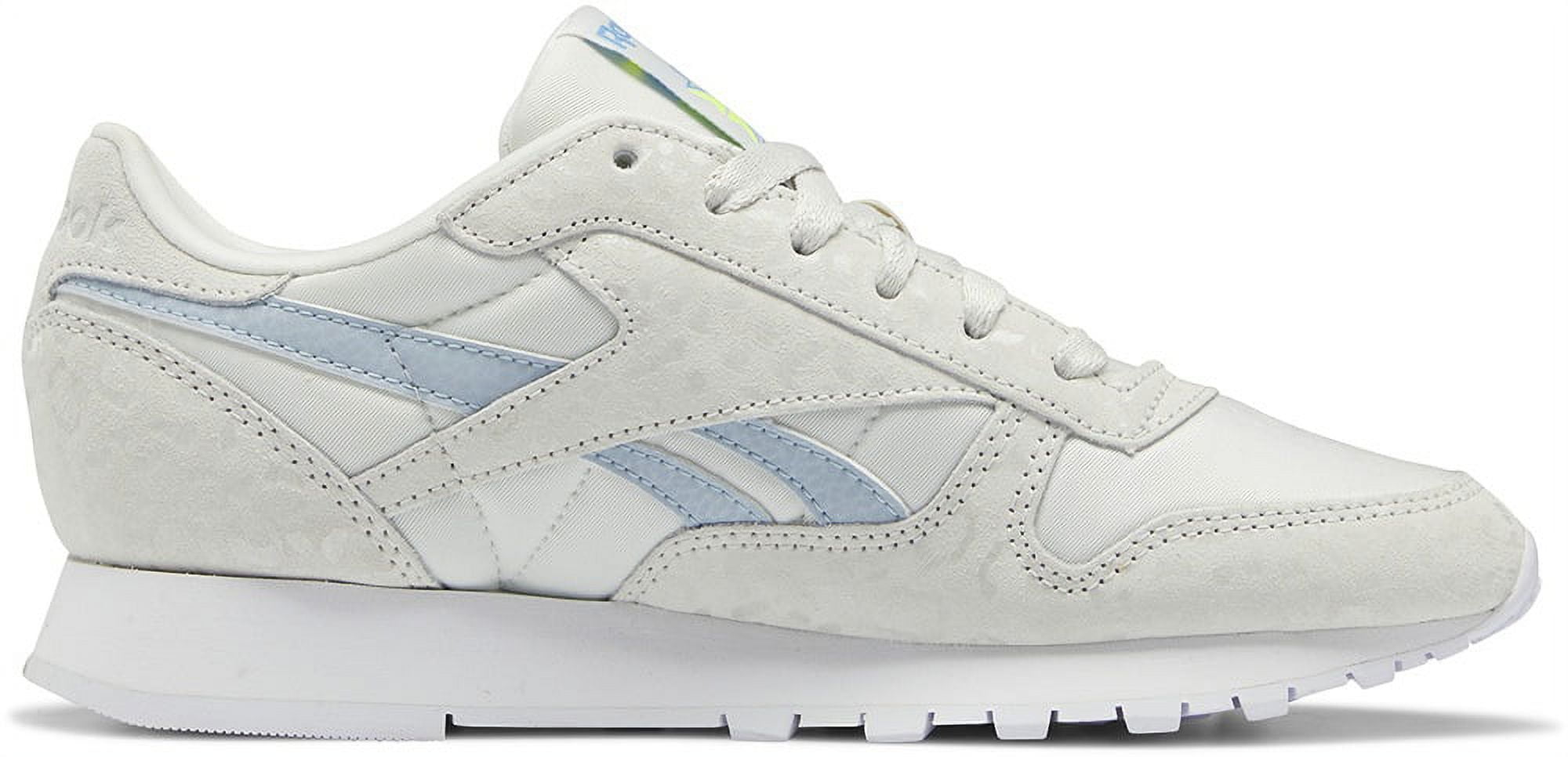 Womens Reebok CLASSIC LEATHER Shoe Size 6.5 Purgry Ftwwht Gabgry Running Walmart