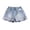 Z27-Blue, variant on LRen Girls' Summer Casual Jean Shorts Summer Baggy Denim Shorts Lightweight Comfort Stretch Three Button Design Playful Everyday Wear,6-7 Years