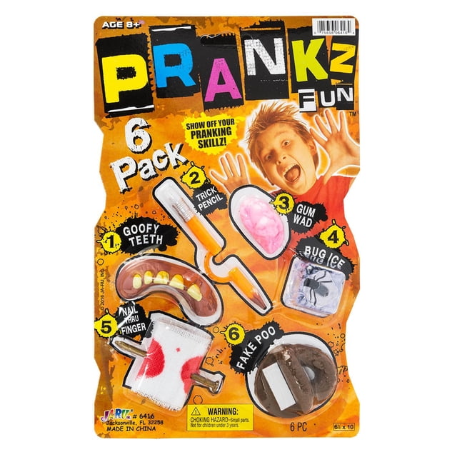 Pranks Kit JA-RU Prankz Gaging Fun Set de utilería para niños