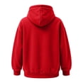 thumbnail image 3 of Pet Holder Hoodie,Christmas Oversized Hooded Sweatshirt with Front Carry Pocket for Small Cats and Dogs, Cozy Casual Long Sleeve Top, 3 of 6