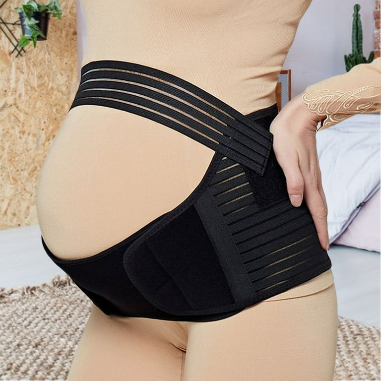 AZMED Maternity Belly Band for Pregnant Women - Pregnancy Must Haves Belly  Support Band for Abdomen, Pelvic, Waist, Back - All Stages of Pregnancy 