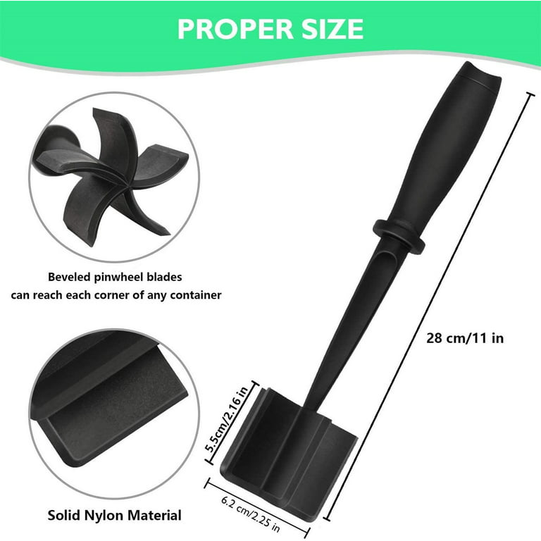 Premium Heat Resistant Meat Chopper, Masher & Smasher for Hamburger Meat,  Ground Beef, Turkey & More, Hamburger Chopper Utensil, Ground Beef Chopper  Tool & Meat Fork - by Zulay Kitchen 