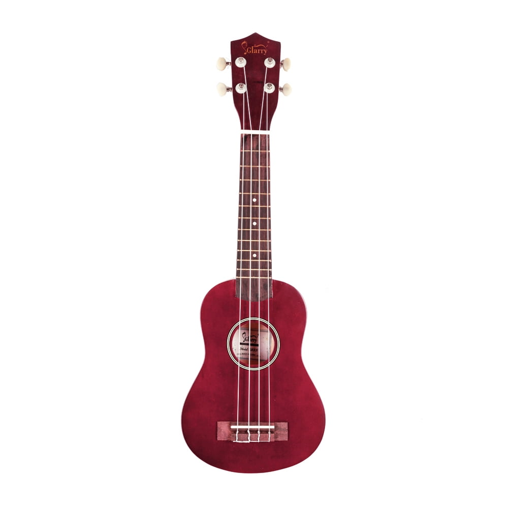 CIPACHO Glarry Mini Ukulele for Beginners, 21 Inch Kids Toddler Guitar with Gig Bag (Red)