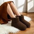 thumbnail image 4 of GJPBGK Women’s Winter Snow Ankle Boots Warm Pull-On Booties Cold Weathe, 4 of 9