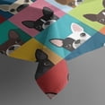 thumbnail image 3 of Boston Terrier Rectangle Tablecloth 60"x84",Waterproof Polyester Rectangle Table Cloth, Wipeable Spillproof Polyester Tablecloth for Dining, Camping, Indoor and Outdoor, 3 of 5