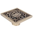 thumbnail image 3 of Desagüe De Ducha Colador De Piso De Cobre Bronce Antiguo Para Balcón Para Baño ANGGREK Otros, 3 of 8