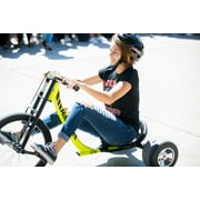 Navalha DXT Drift Trike - Preto/Amarelo, Estrutura de Aço
