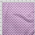 thumbnail image 4 of oneOone Georgette Viscose Mauve Fabric Asian Floral Block Sewing Material Print Fabric By The Yard 42 Inch Wide, 4 of 5