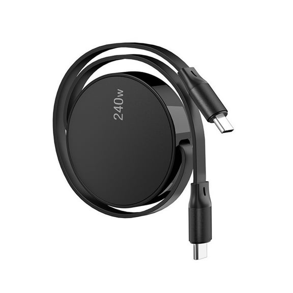 Rapid Charging USB C Cable 480Mbps Data Transfer Wire 240W Power Delivery Line