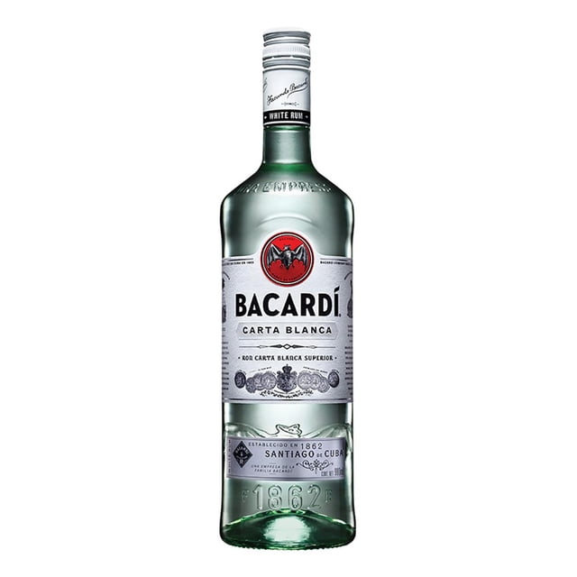 Pack de 4 Ron Bacardí Carta Blanca 980 ml Bacardí