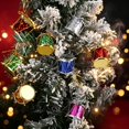 thumbnail image 3 of Colorful Glitter Mini Drum Christmas Tree Ornaments, Tree Hanging Decoration, Christmas Tree Drum Ornaments, Pendant Holiday Wedding New Year Party Christmas Decor, 36 Pcs, 1.18 Inches, 3 of 4