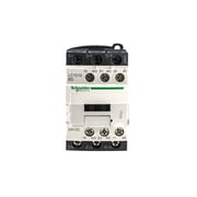 SCHNEIDER LC1D18B7 C Contactor, 18 A, DIN Rail, 600 VAC, 3PST-NO, 3 Pole, 15 hp