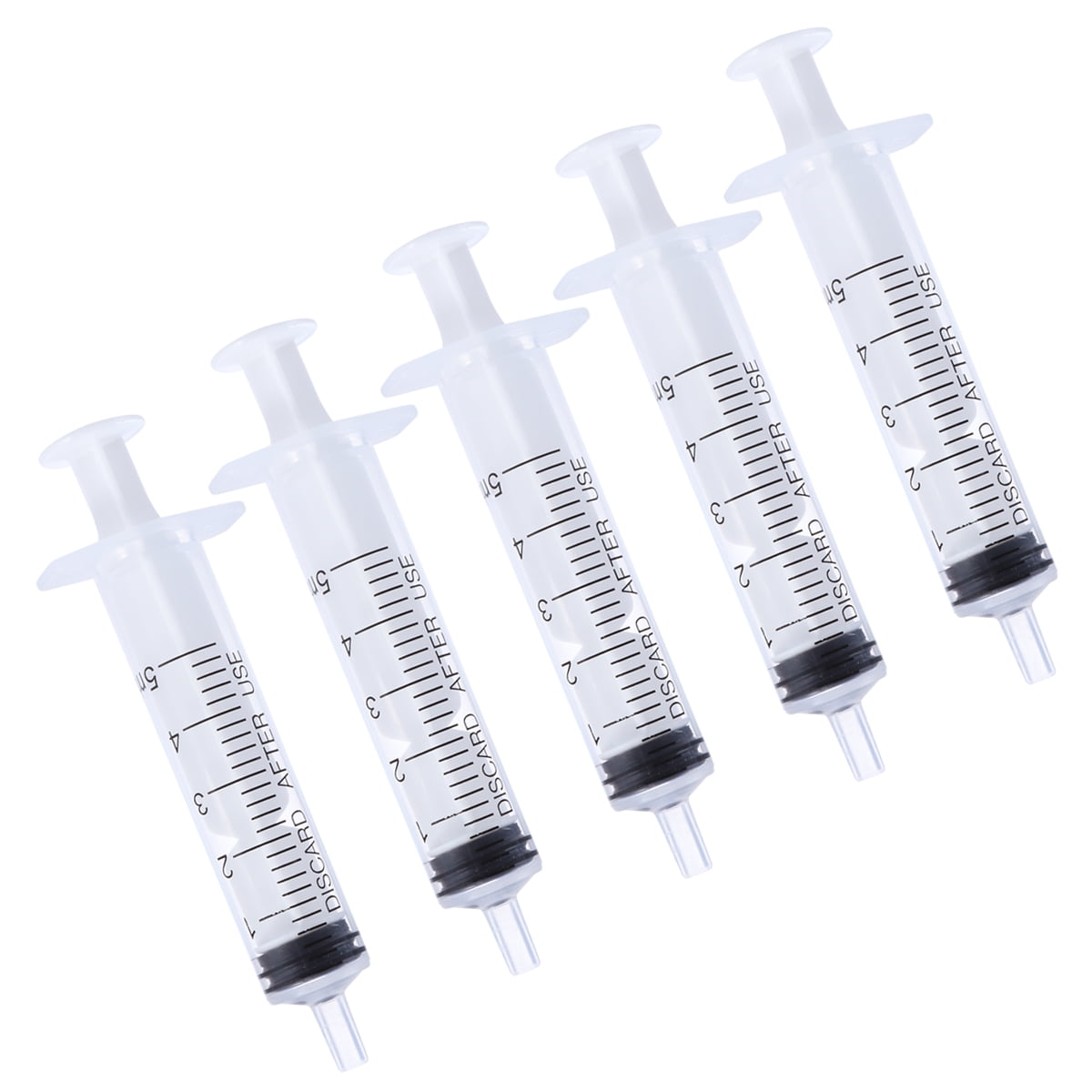 5 Pcs 5ml Luer Lock Syringes Industrial Grade Glue Applicator Syringe