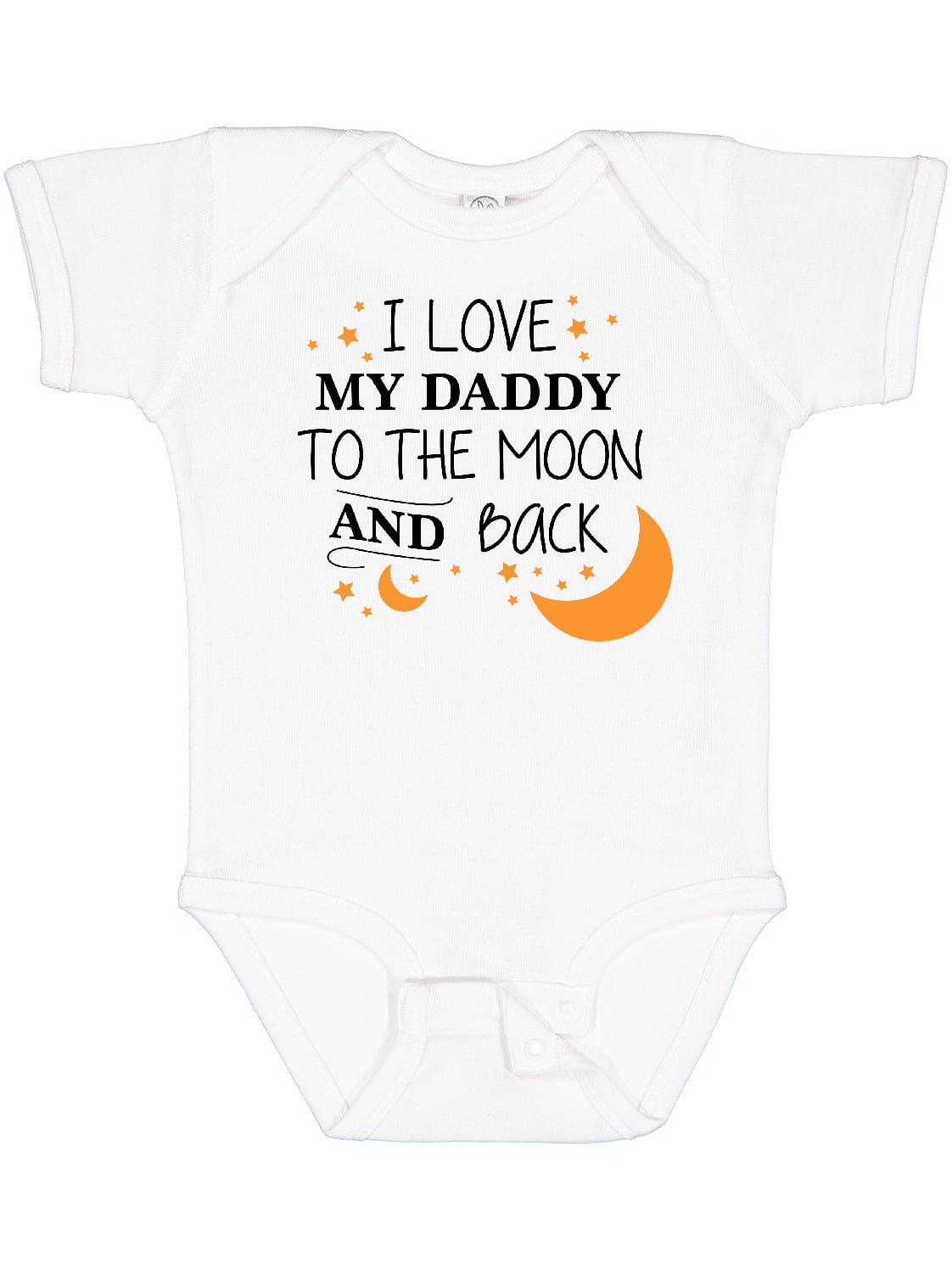Inktastic I Love My Daddy To The Moon And Back Gift Baby Boy Or Baby Girl Bodysuit Walmart Com