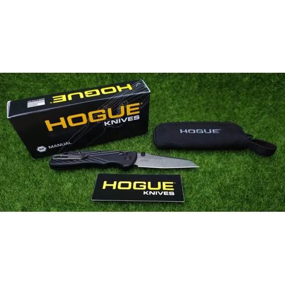 Hogue Deka Folding Knife, 3.25 in CPM MagnaCut Stainless Steel Wharncliffe Blade