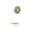 thumbnail image 1 of Yuarrent Ventilador 2 en 1 recargable, 3 velocidades, brazo portátil, refrigeración, lavable, interior, oficina, refrigerador para dormir, organizador Electrodomésticos Verde Yuarrent HA064817-02B, 1 of 6