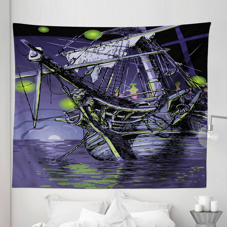 Pirate best sale ship tapestry