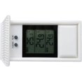 thumbnail image 4 of Weatherproof Digital Thermometer, Accurate Measurement for Indoors or Outdoors, White, 4 of 5