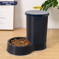 thumbnail image 1 of Alimentador automático para mascotas de 800mL, dispensador de agua de plástico de gran capacidad para perros y gatos, juego de alimentadores, 4 colores, 2 estilos, tazón de comida integrado para, 1 of 7