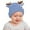 Blue, variant on Kid Beanie Toddler Winter Hat Cute Antler Reindeer Crochet Knitted Hat Christmas Hat Warm Cap for Boys Girls Yellow One Size