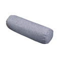 thumbnail image 4 of Lipstore Coussin Cylindrique Rond Accessoires de Traversin Soutien du Dos Housse Lavable Gris, 4 of 8