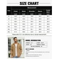 thumbnail image 6 of COOFANDY Men's Button Down Waffle Shirt Jacket Casual Long Sleeve Shacket Lightweight Overshirts with Flap Pockets, 6 of 6