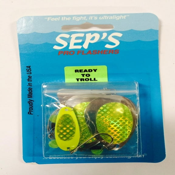 Sep's Ready 2 Troll Colorado Trout Fishing Lures, Large, Spinnerbaits