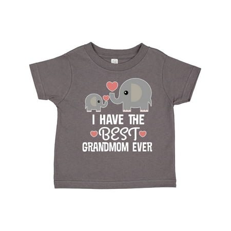 

Inktastic Grandmom Best Ever Grandkids Gift Boys or Girls Toddler T-Shirt