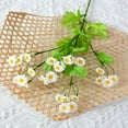 thumbnail image 3 of Lolynie Lifelike Faux Chamomile Flowers | Realistic Artificial Daisy Stems In Pot | Kitchen Table Centerpiece Decor | Spring Home,1Pcs, 3 of 5