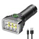 thumbnail image 2 of Lámpara Linterna de emergencia de 6 LEDs linterna recargable portátil de aleación Ehuebsd de aluminio de alto brillo para aventura de trabajo al aire libre, 2 of 3