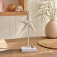 thumbnail image 5 of Starfish Tabletop Ornament Nautical Beach Style Decor With Base Style C for Table Shelf Cabinet and Coastal Room Decor, 5 of 7