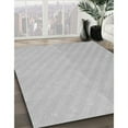 thumbnail image 2 of Ahgly Company Indoor Square Patterned Dark Gray Area Rugs, 5' Square, 2 of 6