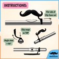 thumbnail image 4 of Bigote con clip para flauta Brasstache The Original, paquete de 2, 4 of 8
