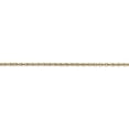 thumbnail image 3 of 10K Yellow Gold Cable chain Rope 16 in 1.15 mm 1.15mm Carded, 3 of 6