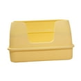 thumbnail image 5 of Cat Litter Tray High Sided Easy Clean Kitty Litter Pan for Small Medium Cats Yellow, 5 of 10