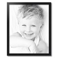 thumbnail image 2 of ArtToFrames 22x27 inch Black Steel Picture Frame, Black MDF Poster Frame (4639), 2 of 8