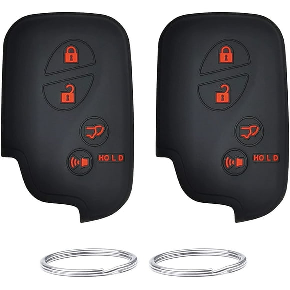 REPROTECTING Silicone Rubber Key Fob Cover Compatible with 2005-2017 Lexus CT200h ES350 GS300 GS350 GS430 GS450h GS460