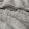 thumbnail image 3 of Avery Pure Antimicrobial Grey Solid Polyester Throw, 50" x 60", 3 of 5