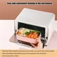 thumbnail image 5 of Lonchera Térmica de Doble Capa para Microondas, Ideal para Comidas para Llevar. Perfecta para Estudiantes y Oficinistas. Caja Hermética Portátil para Almacenar Alimentos y Resistente a Altas Temperat, 5 of 6
