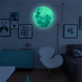 thumbnail image 4 of Bifavgk Dark 30Cm 3D Sticker Sticker Glow Large In Wall Removable The Moon Fluorescent Hangs Birthday Gifts For Women Room Decor Home Decor, 4 of 9