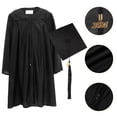 thumbnail image 4 of Juego de toga y birrete de graduación para niños, toga y birrete de graduación escolar, 1 Juego, 2024, 4 of 5