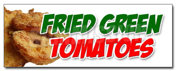 Fried Green Tomatoes Concession Restaurant Food Truck Die-Cut Vinyl Sticker 