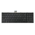 thumbnail image 1 of negro para computadora portátil con . UU. para C870 C870D C875 C875D perfke Teclado rojo retroiluminado, 1 of 7